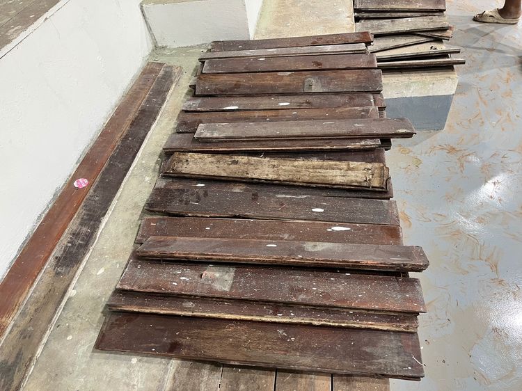ไม้เนื้อแข็งไม้ประดู่,ไม้เก่าขนาด 4 × 2 × 70 รูปที่ 4