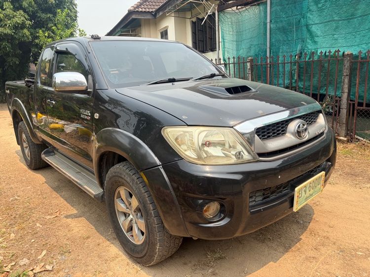 Toyota Hilux Vigo D4D 2009 รุ่นย่อยอื่นๆ Pickup ดีเซล ไม่ติดแก๊ส เกียร์ธรรมดา ดำ