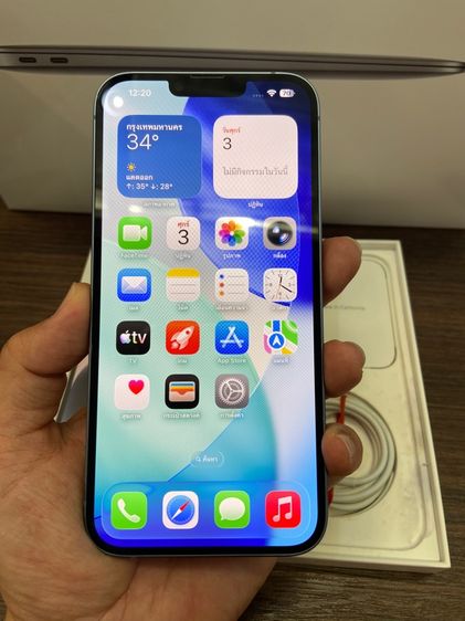 iphone14plus 512gb สีฟ้า เครื่องศูนย์ไทย รูปที่ 2