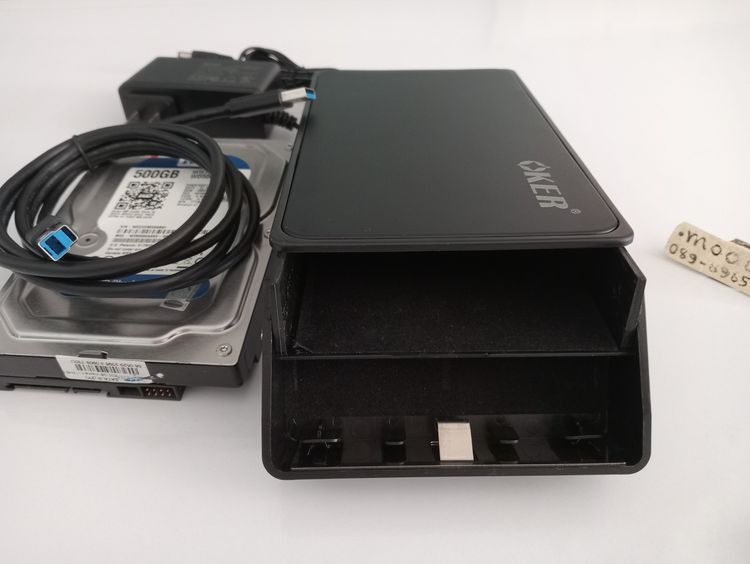 กล่องใสฮาร์ดดิสก์ OKER EXTERNAL HARD DRIVE ENCLOSURE รูปที่ 3