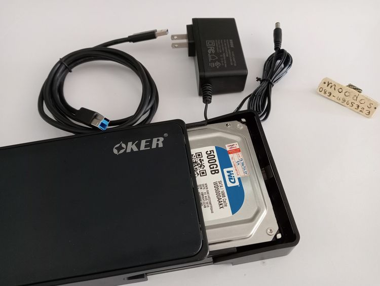 กล่องใสฮาร์ดดิสก์ OKER EXTERNAL HARD DRIVE ENCLOSURE รูปที่ 4