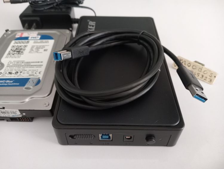 กล่องใสฮาร์ดดิสก์ OKER EXTERNAL HARD DRIVE ENCLOSURE รูปที่ 2