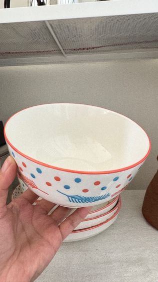 ชุดจานชาม 7 ใบ ใบละ 15 บาท รูปที่ 3