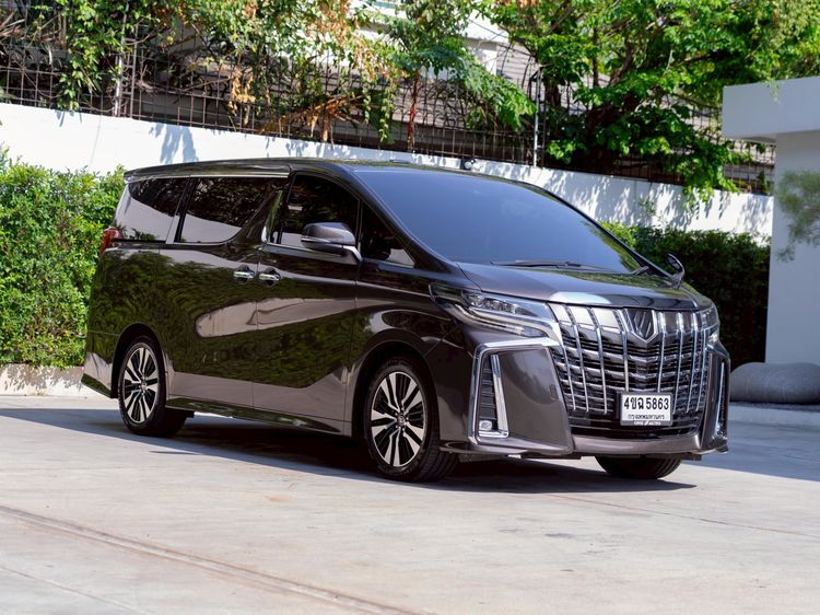 รถ Toyota Alphard 2.5 S C-Package สี น้ำตาล