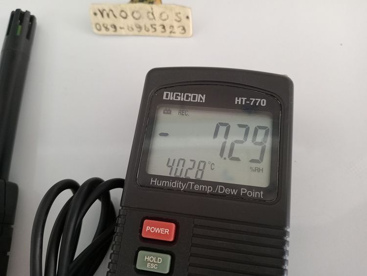 เครื่องวัดอุณหภูมิและความชื้น DIGICON HT-770 รูปที่ 8