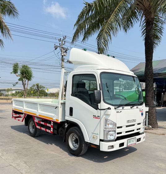 รถ ISUZU NLR 130 แรง ปี 2560  รถห้างแท้  (4 ล้อไม่ติดเวลา) กะบะเหล็กเปิด 3 ด้าน  ยาว 3.50 กว้าง 1.95 ม. รถสวย มือเดียว รูปที่ 2