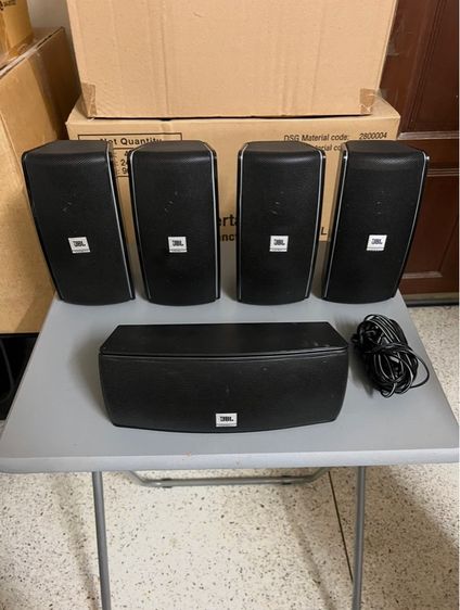 ชุดโฮมเธียเตอร์ ลำโพงแยกชิ้น และซับวูฟเฟอร์ ลำโพงชุดดูหนัง JBL cinema 610 