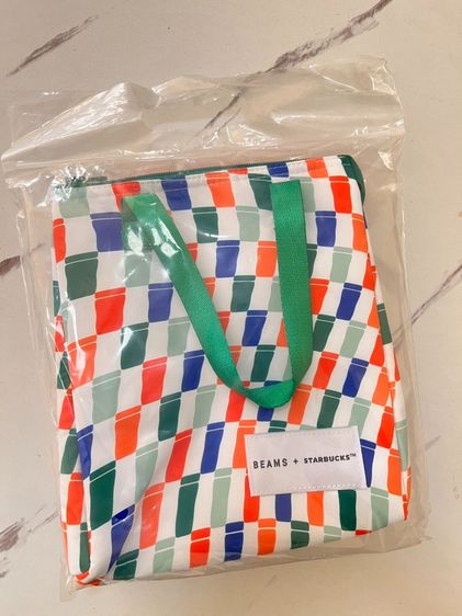 Beams Starbucks Pennant Design cooler bag รูปที่ 2