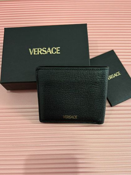 กระเป๋า versace  Medusa Biggie Leather WAllet รูปที่ 4