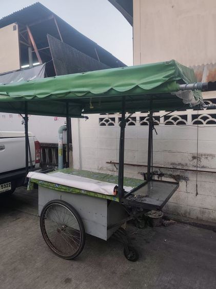 รถเข็นขายของพร้อมหลังคา ผ้าใบ รูปที่ 2