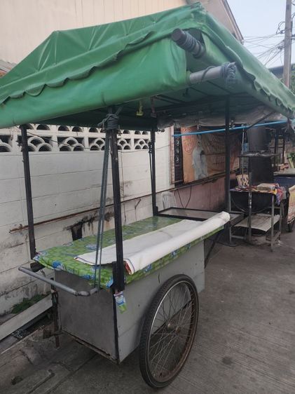 รถเข็นขายของพร้อมหลังคา ผ้าใบ รูปที่ 3