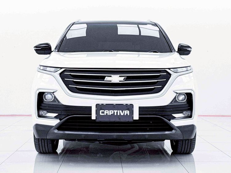 Chevrolet Captiva 2020 1.5 LT Utility-car ดีเซล ไม่ติดแก๊ส เกียร์อัตโนมัติ ขาว รูปที่ 3