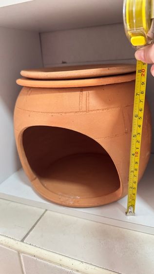 บ้านแอร์โอ่งดิน บ้านสัตว์เลี้ยง บ้านโอ่งดินกระต่าย