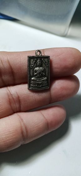 เหรียญสี่เหลี่ยมพระพุทธ ปี 2498 ไม่ทราบที่ รูปที่ 6