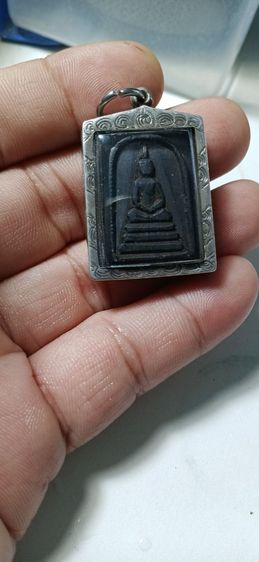 พระสมเด็จเนื้อไม้งิ้วดำ เก่าสวยไม่ทราบที่ รูปที่ 4