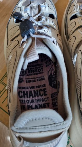 รองเท้าลำลองรัดส้น เบอร์ 37(EU) สีกากี รูปที่ 10