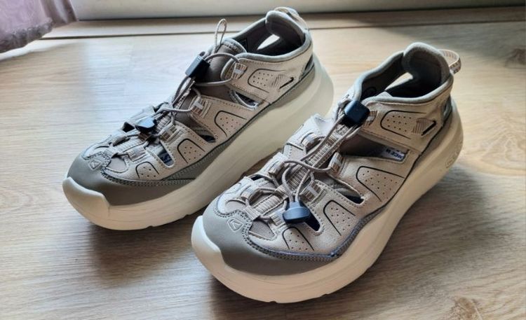 รองเท้าลำลองรัดส้น เบอร์ 37(EU) สีกากี รูปที่ 5