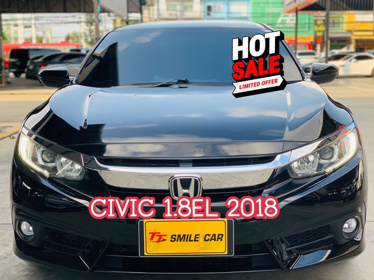 รถ Honda Civic 1.8 EL i-VTEC สี ดำ