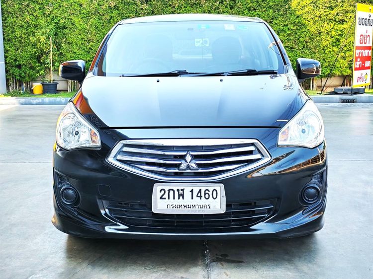 รถ Mitsubishi Attrage 1.2 GLX สี ดำ