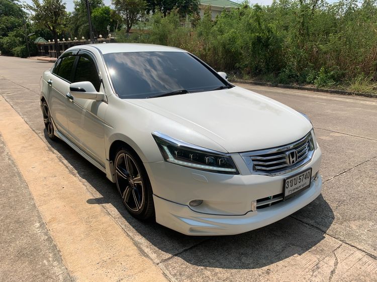 Honda Accord 2012 2.0 EL Sedan เบนซิน ไม่ติดแก๊ส เกียร์อัตโนมัติ ขาว รูปที่ 3