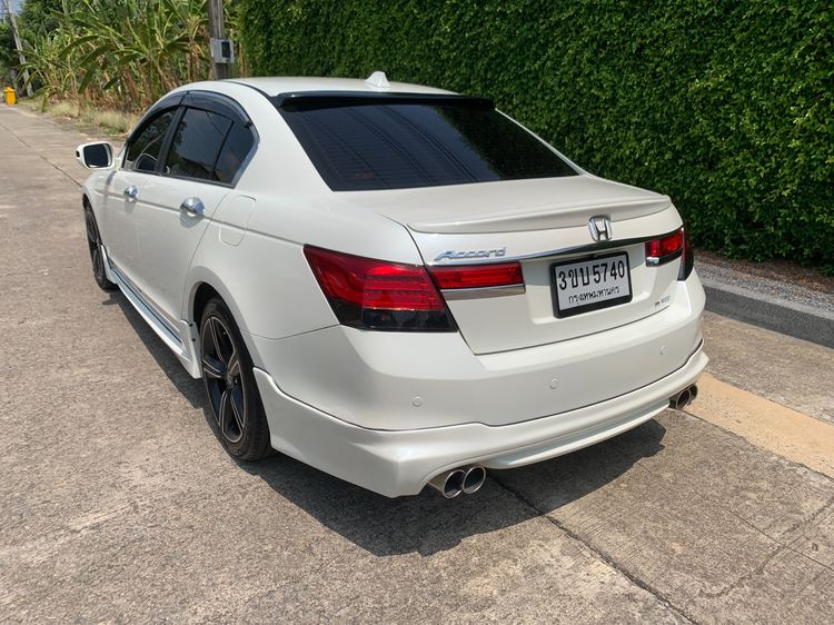 Honda Accord 2012 2.0 EL Sedan เบนซิน ไม่ติดแก๊ส เกียร์อัตโนมัติ ขาว รูปที่ 4
