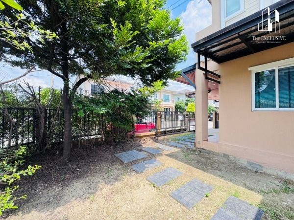 มีบางส่วน ขายบ้านแฝดสไตล์บ้านเดี่ยว หมู่บ้านภัสสร ไพรด์ ปิ่นเกล้า-วงแหวน หลังมุม รูปที่ 4