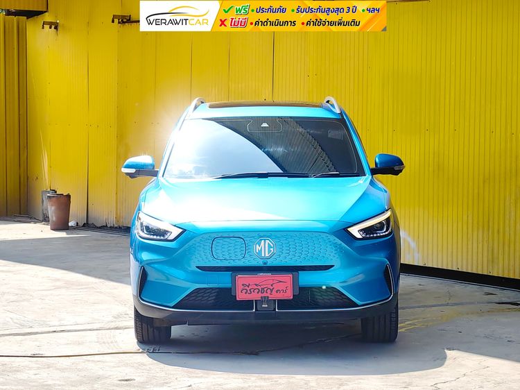MG ZS 2022 EV Utility-car ไฟฟ้า ไม่ติดแก๊ส เกียร์อัตโนมัติ น้ำเงิน รูปที่ 2