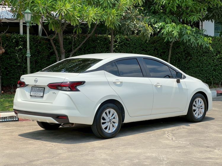 Nissan Almera 2024 1.0 VL Sedan เบนซิน ไม่ติดแก๊ส เกียร์อัตโนมัติ ขาว รูปที่ 4