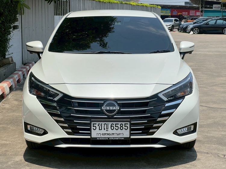 Nissan Almera 2024 1.0 VL Sedan เบนซิน ไม่ติดแก๊ส เกียร์อัตโนมัติ ขาว รูปที่ 2