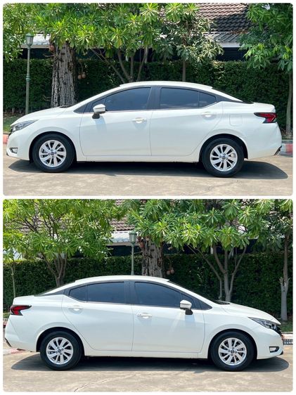Nissan Almera 2024 1.0 VL Sedan เบนซิน ไม่ติดแก๊ส เกียร์อัตโนมัติ ขาว รูปที่ 3