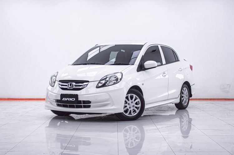 รถ Honda Brio 1.2 Amaze V สี ขาว