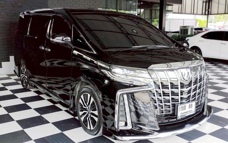 รถ Toyota Alphard 2.5 SC สี ดำ