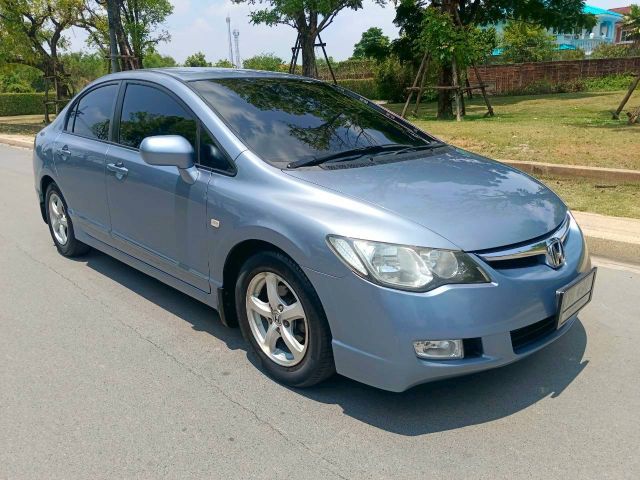 Honda Civic 2008 1.8 S i-VTEC Sedan เบนซิน ไม่ติดแก๊ส เกียร์อัตโนมัติ ฟ้า