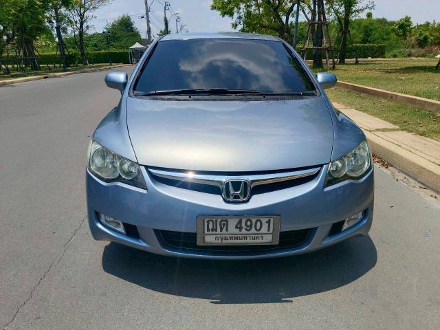 Honda Civic 2008 1.8 S i-VTEC Sedan เบนซิน ไม่ติดแก๊ส เกียร์อัตโนมัติ ฟ้า รูปที่ 3