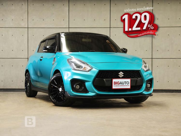 Suzuki Swift 2019 1.2 GLX Sedan เบนซิน ไม่ติดแก๊ส เกียร์อัตโนมัติ เขียว