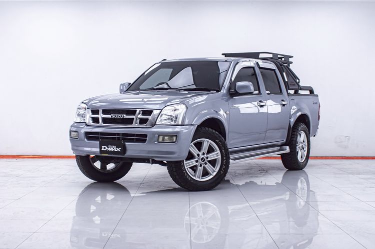 Isuzu D-MAX 2004 3.0 Hi-Lander Ddi i-TEQ Pickup ดีเซล ไม่ติดแก๊ส เกียร์ธรรมดา เทา