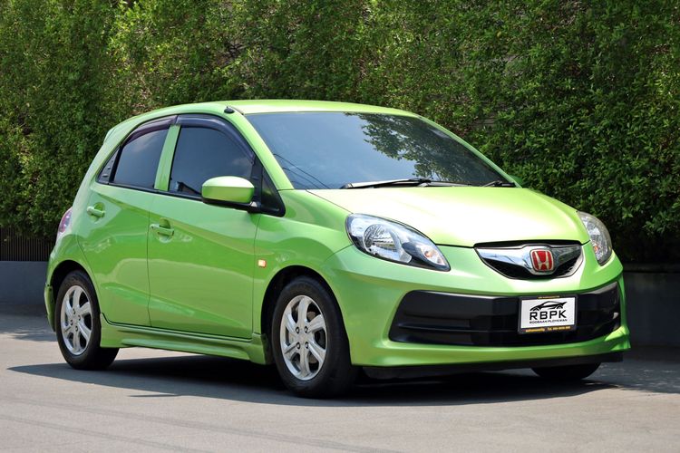 Honda Brio 2012 1.2 V Sedan เบนซิน ไม่ติดแก๊ส เกียร์อัตโนมัติ เขียว รูปที่ 4