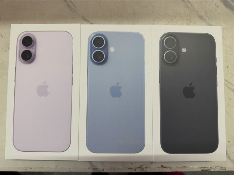 iPhone 17 256 gb ดำ ฟ้า ม่วง ใหม่ ไม่แกะ ไม่แอค