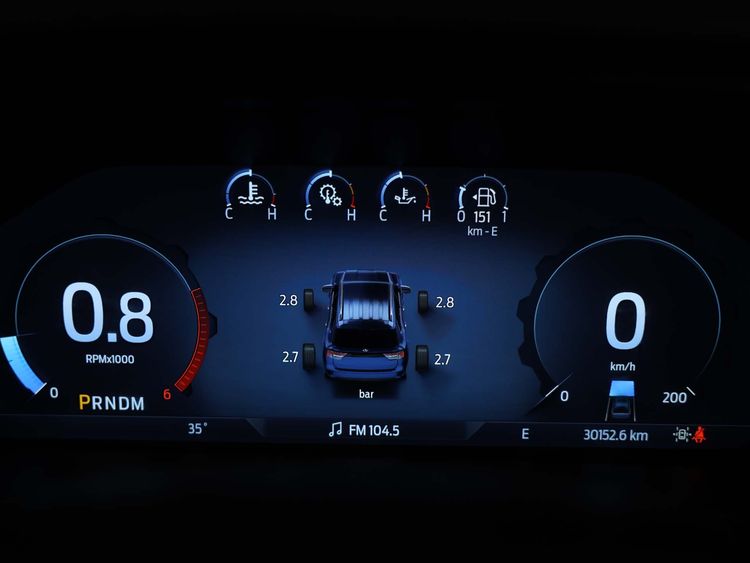 Ford Everest 2023 2.0 Bi-Turbo Titanium+ Utility-car ดีเซล ไม่ติดแก๊ส เกียร์อัตโนมัติ ดำ รูปที่ 3