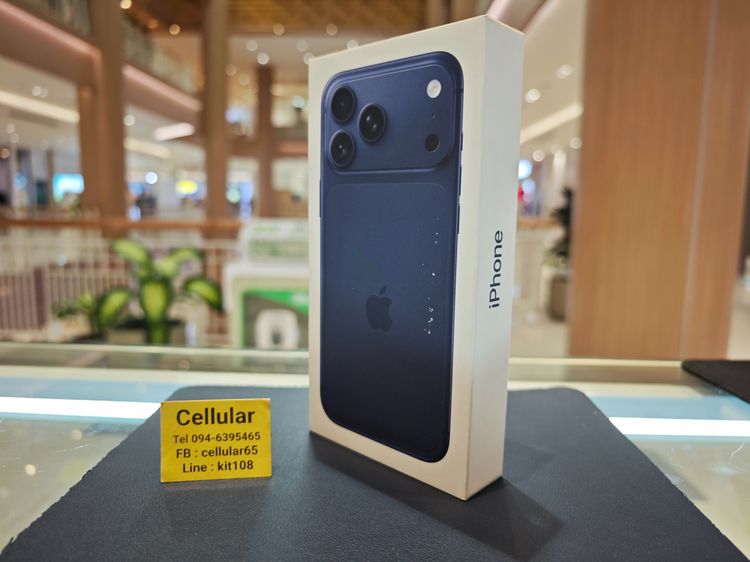 iPhone 17 Pro Max 512GB เครื่องใหม่ มือ1 ซีลกล่อง ประกันศูนย์ไทย1ปี รูปที่ 2