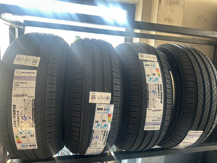 ยางใหม่จัดโปร MichelinPrimacy5 225-50-18ปี26