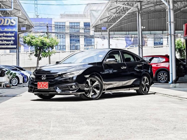 รถ Honda Civic 1.5 Turbo RS สี ดำ