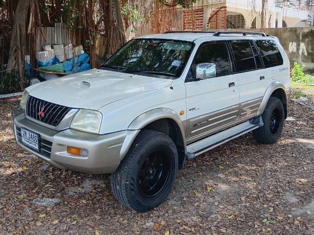 Mitsubishi Strada G Wagon 2003 2.8 GLS 4WD Utility-car ดีเซล ไม่ติดแก๊ส เกียร์ธรรมดา ขาว รูปที่ 3