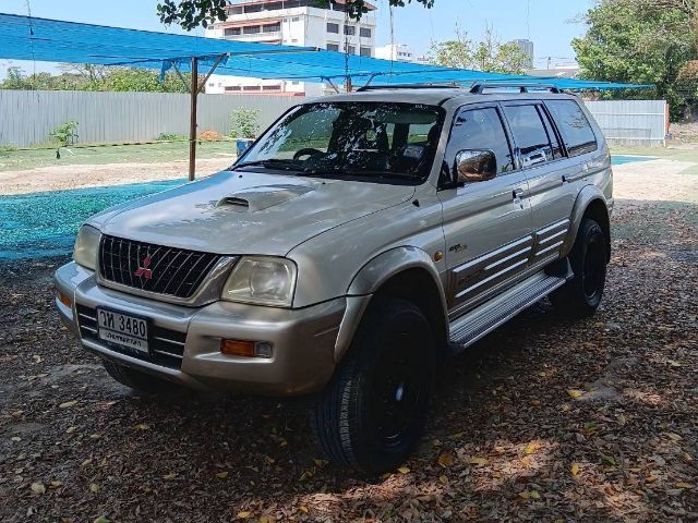 Mitsubishi Strada G Wagon 2003 2.8 GLS 4WD Utility-car ดีเซล ไม่ติดแก๊ส เกียร์ธรรมดา ขาว รูปที่ 4