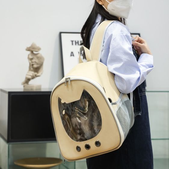 เป้ใส่สัตว์เลี้ยง  กระเป๋าสัตว์เลี้ยง เป้อุ้ม (XB5057N ) รูปที่ 2