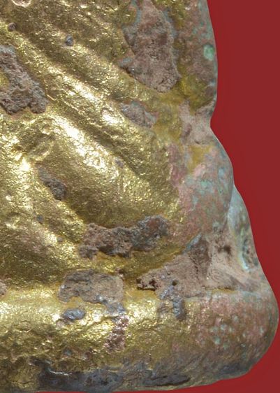 รูปหล่อหลวงพ่อเงิน พิมพ์ขี้ตา สี่ชาย เนื้อแก่ทอง เก่า รูปที่ 18