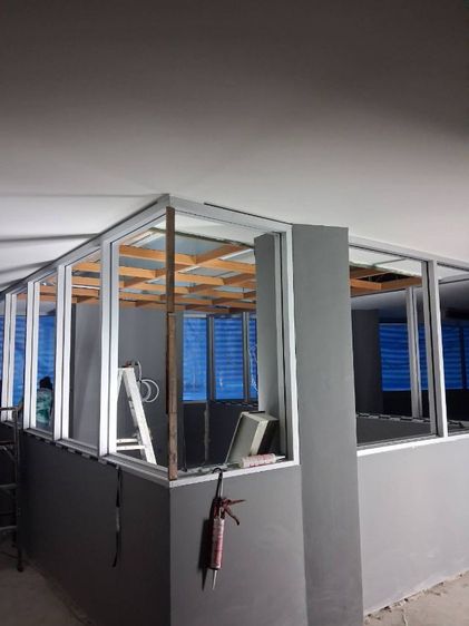 ร้านจำหน่ายพร้อมติดตั้งกระจก ฉากกั้นแอร์ ราคาคุยกันได้0944624419 รูปที่ 6