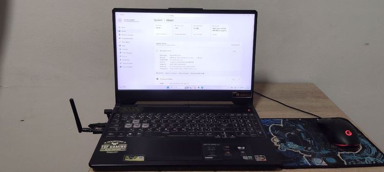 TUF Gaming ไม่ใช่ 8 กิกะไบต์ วินโดว์ USB Asus Tuf A15 FA506IC-HN011W 