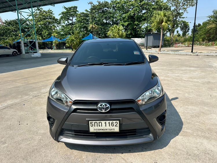 Toyota Yaris 2016 1.5 J Sedan เบนซิน ไม่ติดแก๊ส เกียร์อัตโนมัติ เทา รูปที่ 2