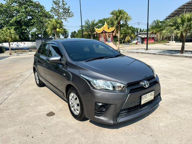 Toyota Yaris 2016 1.5 J Sedan เบนซิน ไม่ติดแก๊ส เกียร์อัตโนมัติ เทา รูปที่ 3